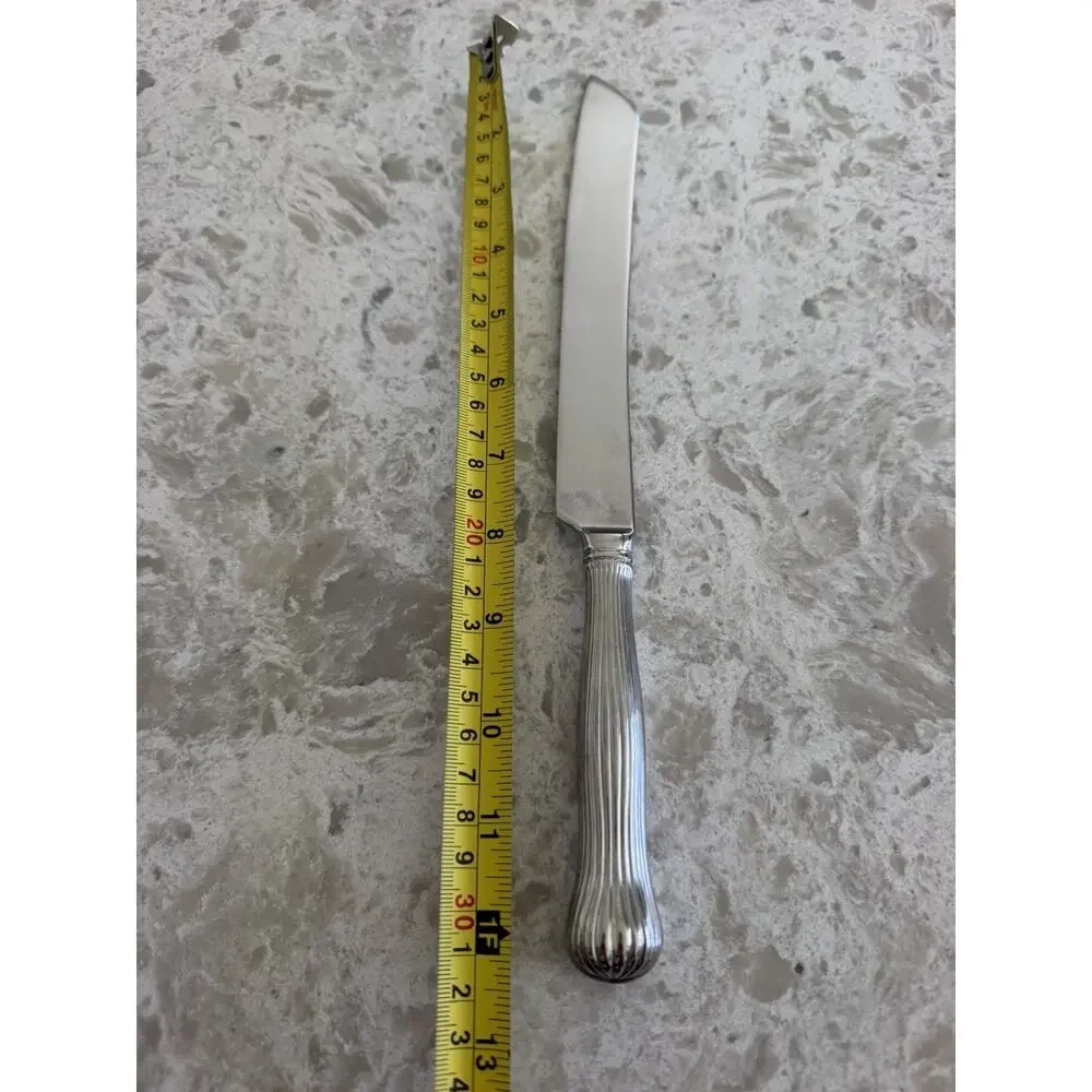 Things Remembered Cake Knife Server Set Stainless Steel